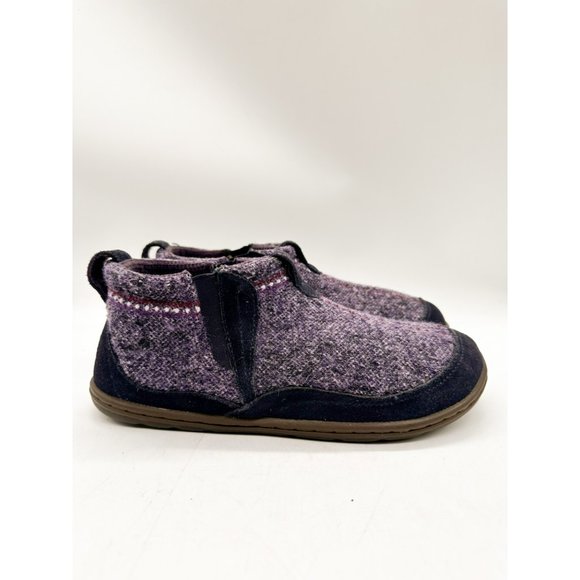 Acorn Women's Purple Bootie Ankle Height Slipper with Cloud Cushion® Comfort 7 - Picture 2 of 11